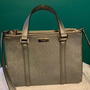 Pewter Kate Spade Handbag